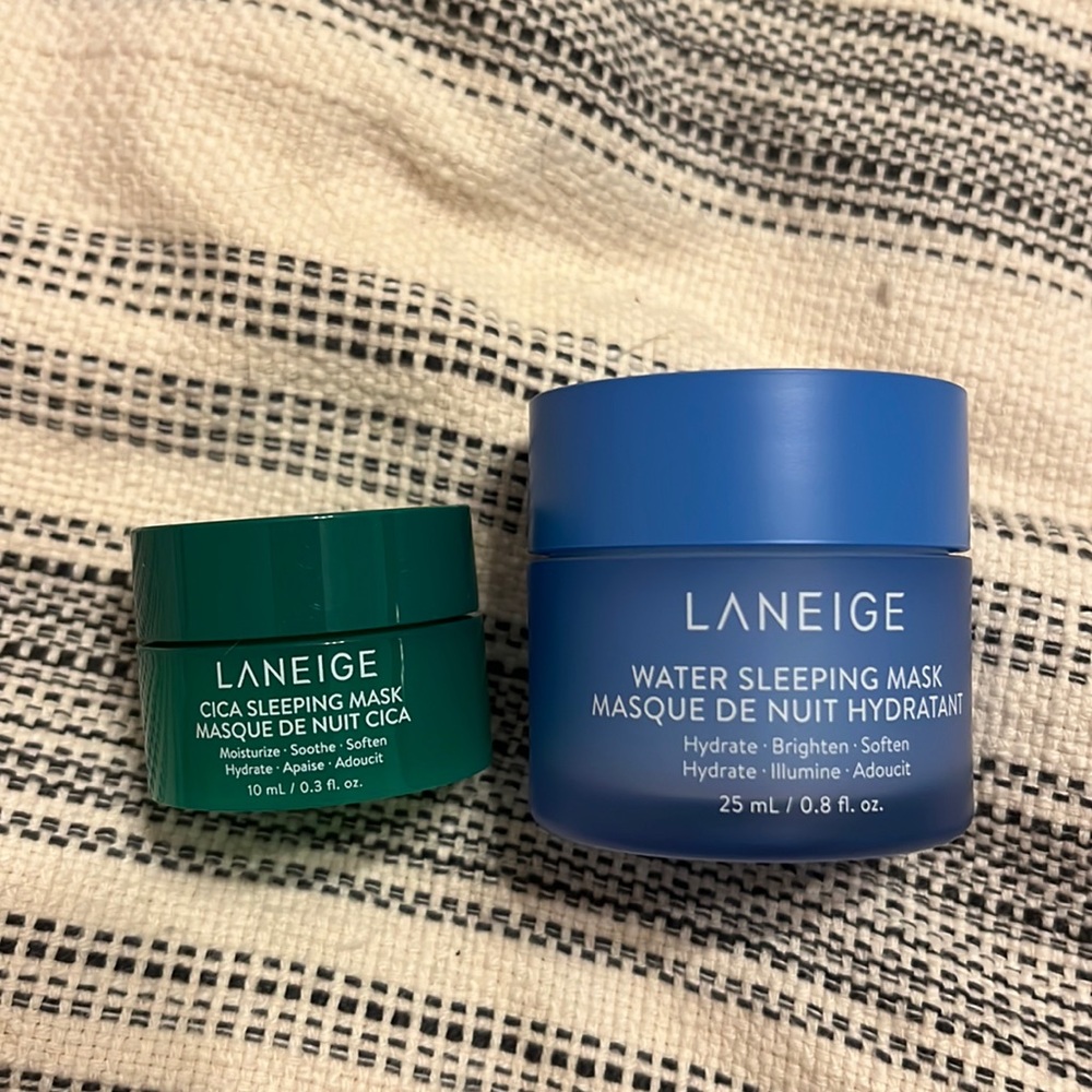 Laneige never used sleeping masks